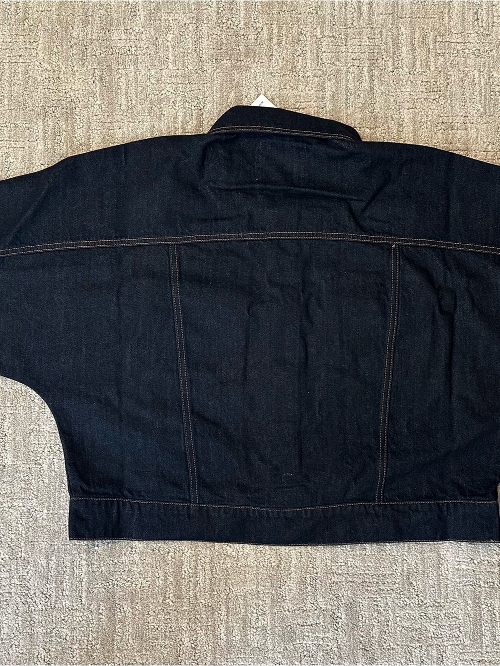 Princess Polly Dark Wash Denim Jean Jacket - Picture 4 of 4